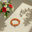 Pulsera de Cornalina con Charm de Colibrí