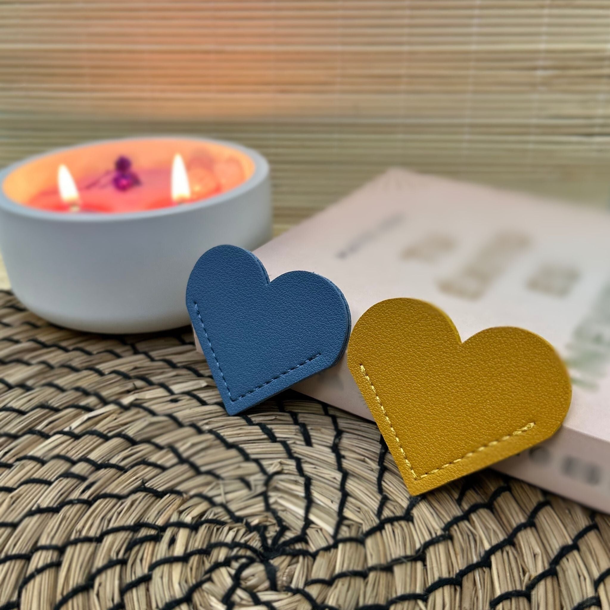 Marcapáginas - Pareja Corazón