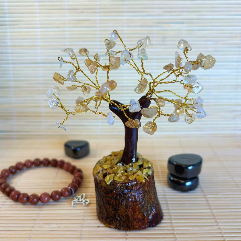 Árbol Mineral Citrino Próspero