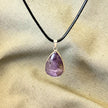 Colgante Gota Pulida de Amatista