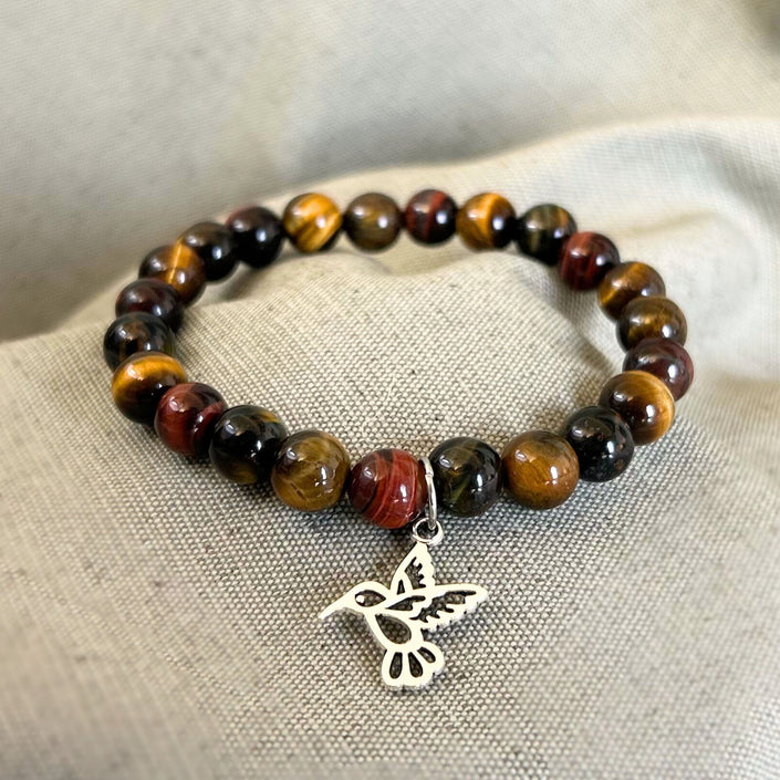 Pulsera Ojo MIx con Charm del Árbol de la Vida