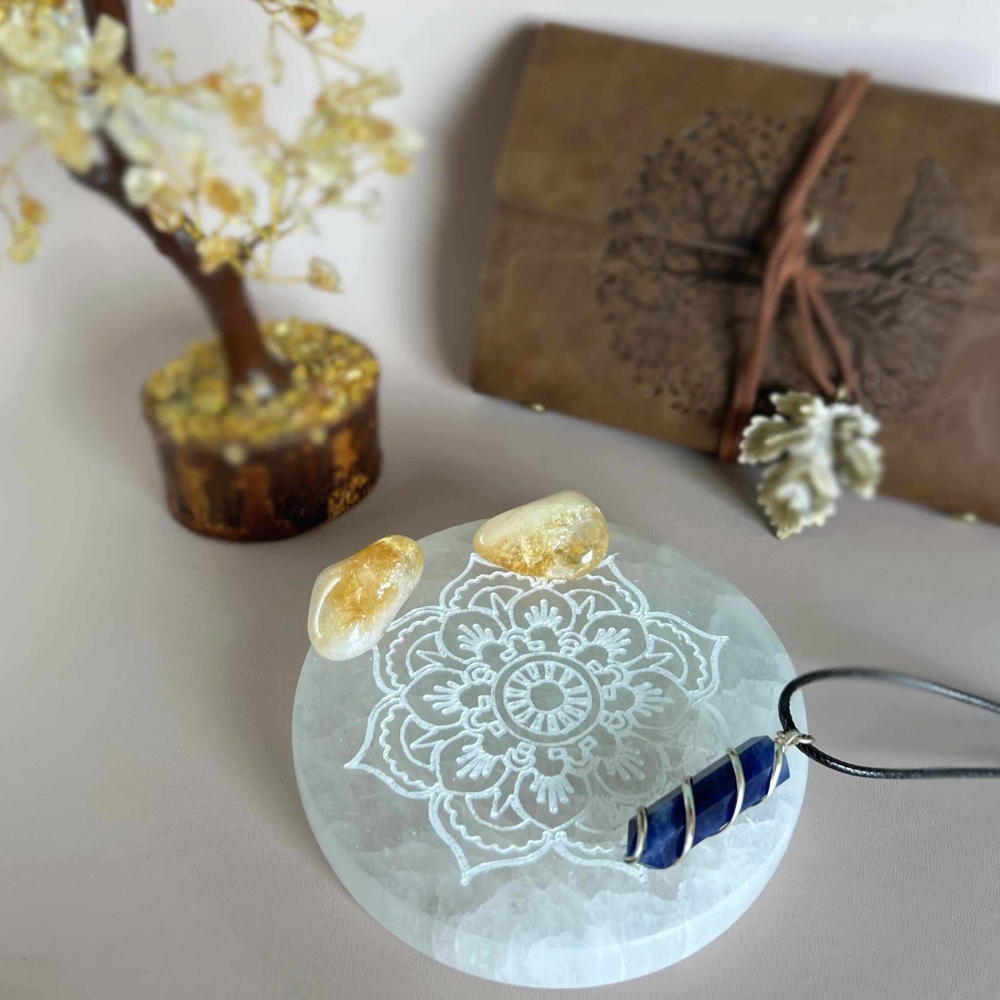 Placas Circulares de Selenita