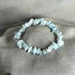 Pulsera de Chips de Aguamarina