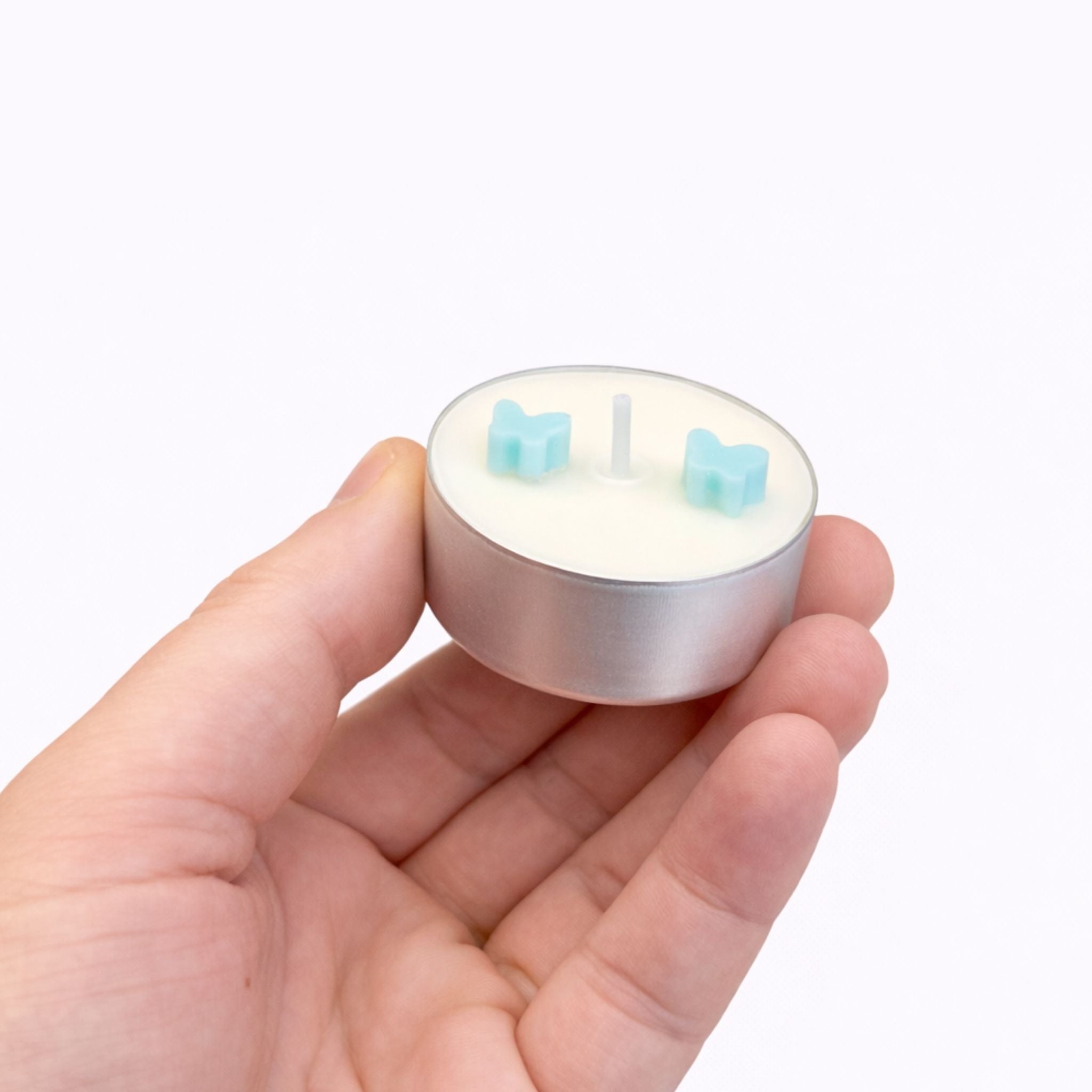 Velas de Té con Detalle de Wax Melt