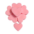 Wax melts artesanales en forma de corazón rosa para autocuidado y calma emocional.