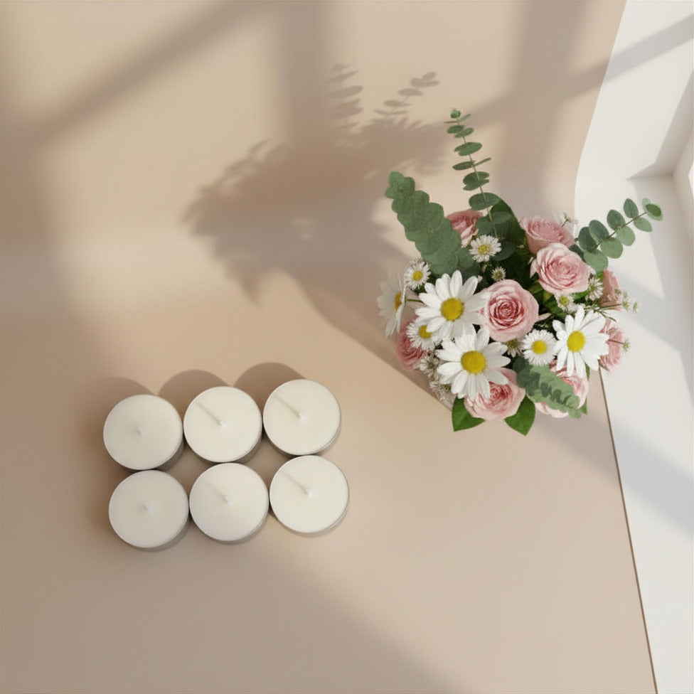 Velas de Té – Blancas