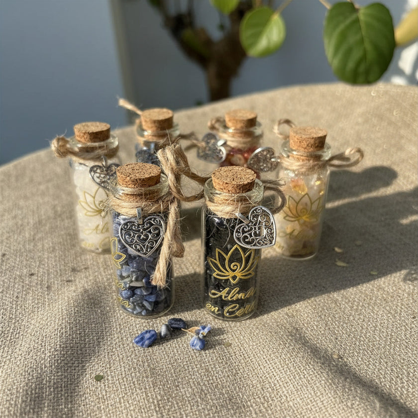 Botellas de Minerales con Intención
