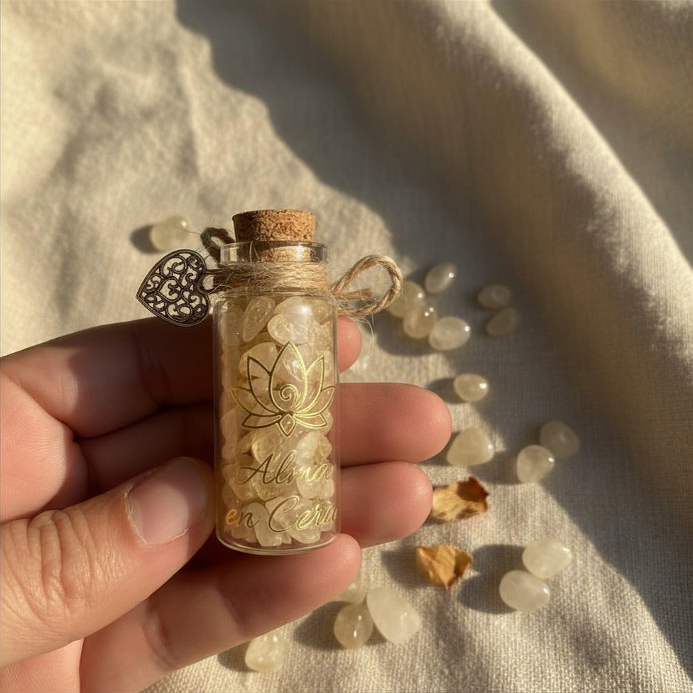 Botellas de Minerales con Intención